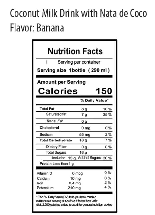 Nutrition Information