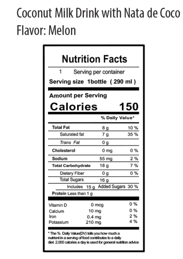 Nutrition Information